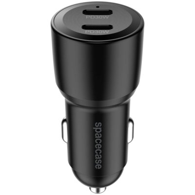 Ładowarka samochodowa SPACECASE C60CC-13 60W Czarny