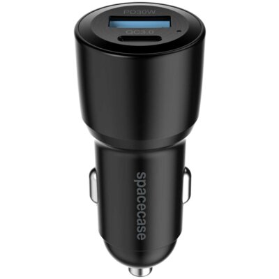 Ładowarka samochodowa SPACECASE C60AC-11 60W Czarny