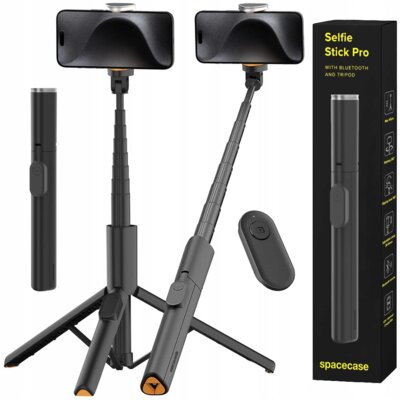 Uchwyt Selfie SPACECASE Pro ST11-B Czarny