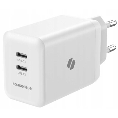 Ładowarka sieciowa SPACECASE SC007W 45W Biały