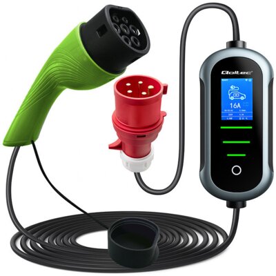 Ładowarka do samochodu elektrycznego QOLTEC 52721 7kW