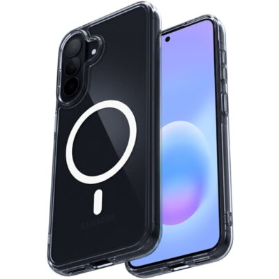 Etui CRONG Hybrid Clear Magnetic MagSafe do Samsung Galaxy A57 5G Przezroczysty