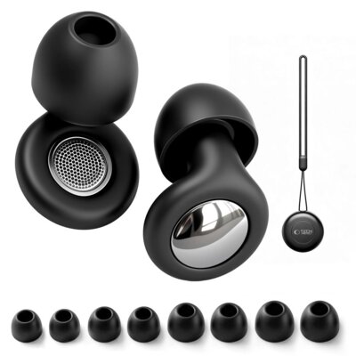 Zatyczki do uszu TECH-PROTECT QuietFit Earplugs Czarny
