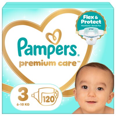 Pieluchy PAMPERS Premium Care 3 (120 sztuk)
