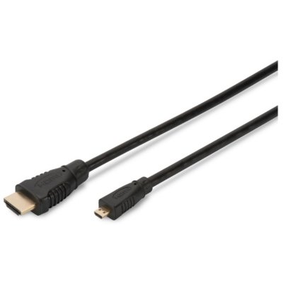 Фото - Кабель ASSMANN Kabel HDMI - Micro HDMI  1 m HDMI - Micro HDMI 1 m 