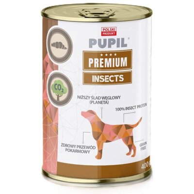 Karma dla psa PUPIL PREMIUM Insects 400 g