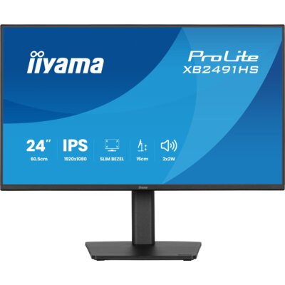 Monitor IIYAMA ProLite XB2491HS-B1 23.8" 1920x1080px IPS 120Hz 1 ms [MPRT]