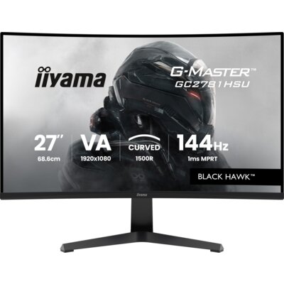 Monitor IIYAMA GC2781HSU-B1 27" 1920x1080px 144Hz 1 ms [MPRT] Curved
