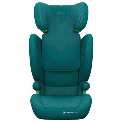 Fotelik samochodowy KINDERKRAFT Junior Fix 2 Plus i-Size 100-150 cm (15-36 kg) Zielony