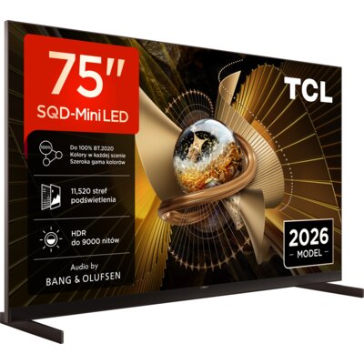 Telewizor TCL 75X11L 75” SQD-Mini LED 4K 144Hz VRR Google TV Dolby Atmos Dolby Vision HDMI 2.1