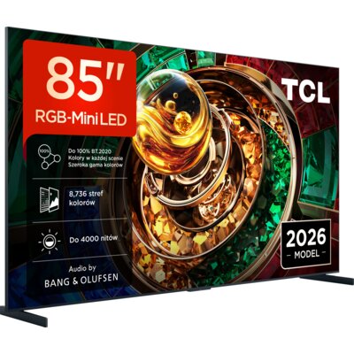 Telewizor TCL 85RM9L 85” RGB 4K 144Hz VRR Google TV Dolby Atmos Dolby Vision HDMI 2.1