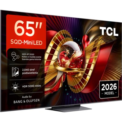Telewizor TCL 65C8L 65" SQD-MINILED 4K 144 Hz Google TV Dolby Atmos Dolby Vision HDMI 2.1
