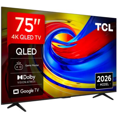 Telewizor TCL 75P7L 75" QLED 4K Google TV Dolby Atmos Dolby Vision HDMI 2.1