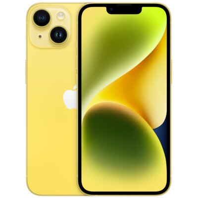 Smartfon APPLE iPhone 14 5G 128GB 6.1" Żółty (Stan Bardzo dobry)
