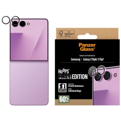 Szkło hartowane na obiektyw PANZERGLASS Hoops do Samsung Galaxy Z Flip 7/ Z Flip 8