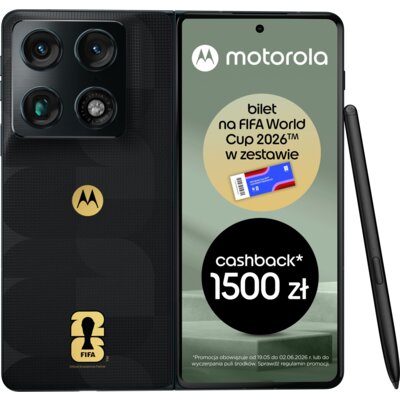 Smartfon MOTOROLA Razr Fold 5G 16/512GB 8.1" 120Hz Granatowo-szary FIFA World Cup 26™ Collection