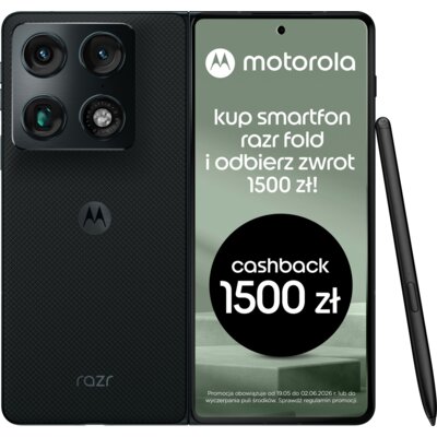 Smartfon MOTOROLA Razr Fold 5G 16/512GB 8.1" 120Hz Czarno-niebieski