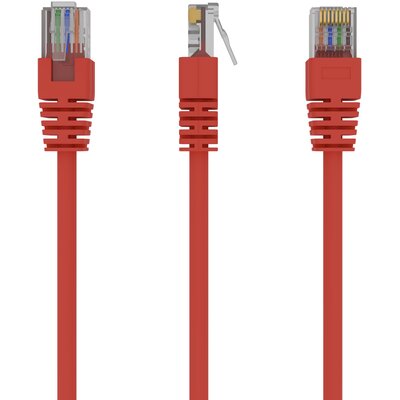 Kabel RJ-45 - RJ-45 GEMBIRD PP12-2M/R 2 m