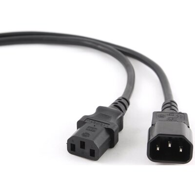 Kabel zasilający IEC 320 C13 - IEC 320 C14 CABLEXPERT 1.8 m