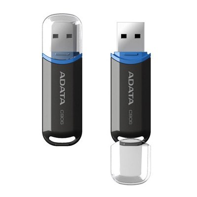 Pendrive ADATA C906 32GB, USB 2.0 Czarno-niebieski
