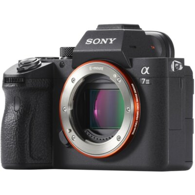 Aparat bezlusterkowy SONY Alpha A7 III (ILCE-7M3B.CEC) Body Czarny, Full Frame, 24Mpix, UHD 4K 30p, BIONZ X