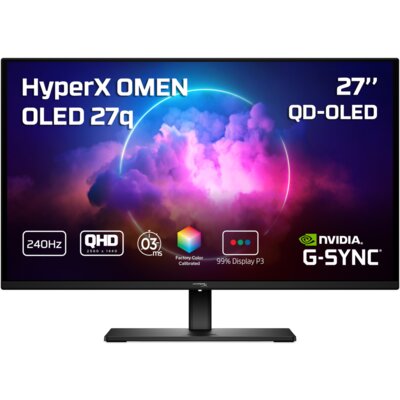 Monitor HYPERX Omen 27q 27.6" 2560x1440px OLED 240Hz 0.03 ms [GTG]