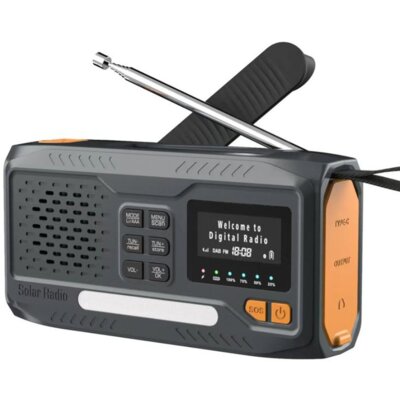 Radio EXTRALINK BT-4000 Cyfrowe Przenośne Czarny