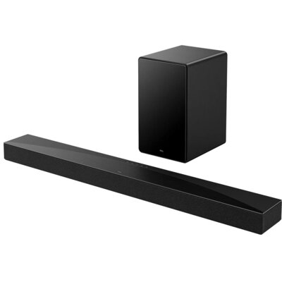 Soundbar TCL Q65H Czarny 5.1-kanałowy, Bezprzewodowy Subwoofer, 4K HDR, HDMI eARC, BT, Dolby Atmos, DTS:X