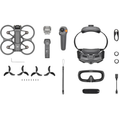 Dron DJI Avata 2 Fly More Combo Mocne ujęcia w 4K, Czas lotu do 23 min.