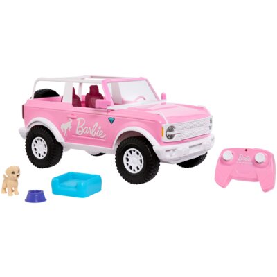 Samochód zdalnie sterowany Hot Wheels RC Barbie Ford Bronco JMP90