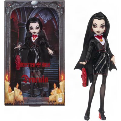 Lalka MONSTER HIGH Skullector Dracula JKM50