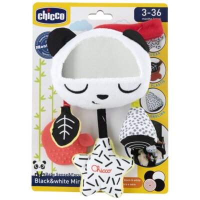 Zawieszka do wózka CHICCO Baby Sense & Focus Panda 00012552000000