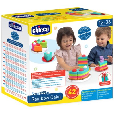 Zabawka edukacyjna CHICCO Kolorowy tort 00012555000000