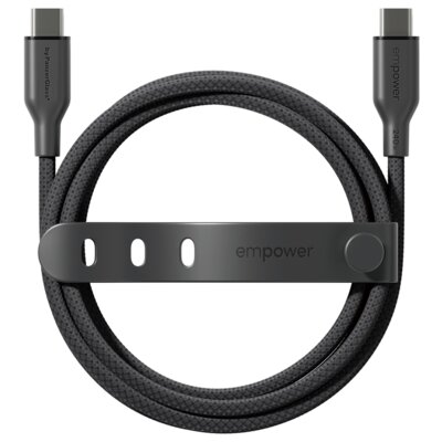 Kabel USB-C - USB-C PANZERGLASS Empower Racing 240W 1.2 m Czarny