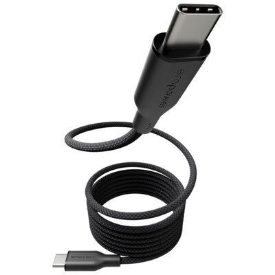 Kabel USB-C - USB-C PANZERGLASS Empower Magnetic 240W 1.5 m Czarny