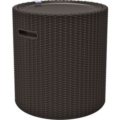 Stolik KETER Cool Stool 230904 ze schowkiem Brązowy