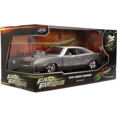 Samochód JADA TOYS Szybcy i wściekli Dodge Charger 1970 Edycja Jubileuszowa 9336804314R00