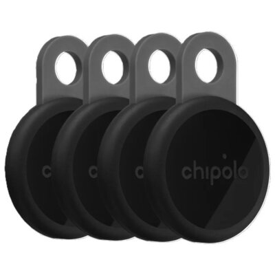Lokalizator CHIPOLO Loop Czarny (4 szt.)