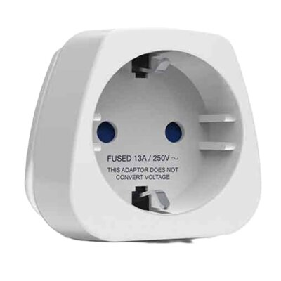 Adapter podróżny TRAVEL BLUE TB-896 (Europa - Wielka Brytania)