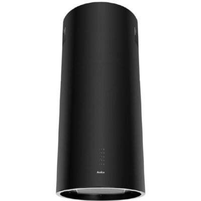 Okap AMICA OWC4241BO Czarny 648m3/h 69dB klasa B Włącznik i wyłącznik oświetlenia