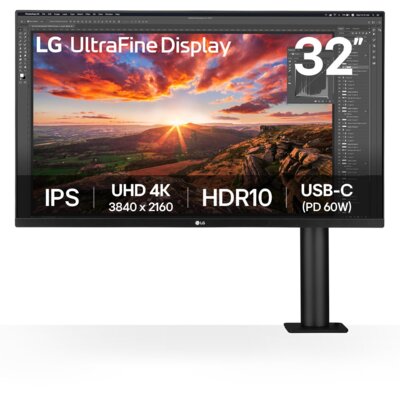 Monitor LG UltraFine Ergo 32UN880K-B 31.5" 3840x2160px IPS