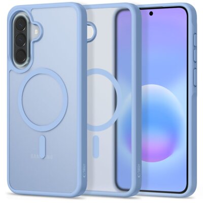 Etui TECH-PROTECT MagMat MagSafe do Samsung Galaxy A57 5G Niebieski mat