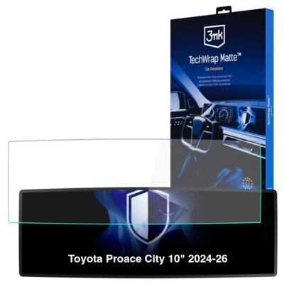 Folia ochronna 3MK TechWrap Matte Cluster do Toyota Proace City 10" 2024-2026
