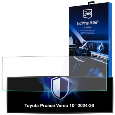 Folia ochronna 3MK TechWrap Matte Cluster do Toyota Proace Verso 10" 2024-2026