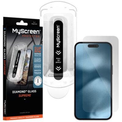 Szkło hartowane MYSCREEN Diamond Glass Supreme do Apple iPhone 16 Pro Max