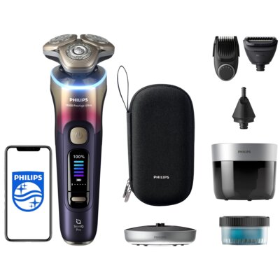Golarka PHILIPS Seria i9000 Prestige Ultra Face & Body SkinIQ Pro XP9407/37 Na mokro i sucho