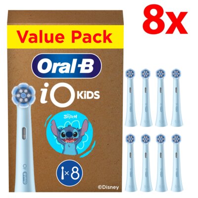 Oryginalna końcówka szczoteczki ORAL-B Kids Stitch (8 szt.) (Delikatna dla dziąseł)