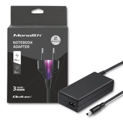 Zasilacz do laptopa QOLTEC 50050 65W ładowarka do laptopa HP
