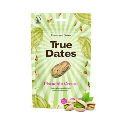 Daktyle TRUE DATES Pistacjowy (100 g)