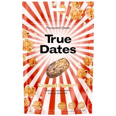 Daktyle TRUE DATES Karmelowy popcorn (100 g)